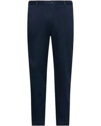 Calvin Klein - Straight-Leg Chino Trousers - Lyst