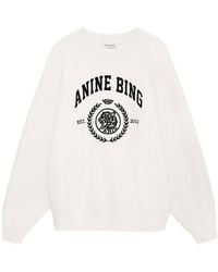 Anine Bing - Miles Collegiate Logo Sweatshirt - Lyst