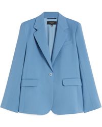 Weekend by Maxmara - Virgin Wool Blazer - Lyst