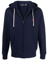 Polo Ralph Lauren - Ralph Lauren Zip-Up Logo Hoodie - Lyst