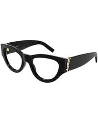Saint Laurent - Eyewear Cat Eye Frame Glasses - Lyst