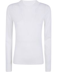 D.exterior - Crew-Neck Knit Sweater - Lyst