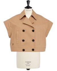 Dior - Cropped Peacoat - Lyst