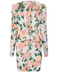 Stella McCartney - Crepe Mini Dress - Lyst