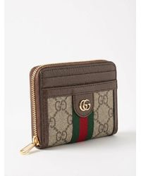 Gucci - Ophidia Coin Zip Wallet - Lyst