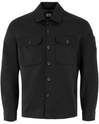 C.P. Company - Solid Color Overshirt - Lyst