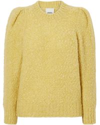 Isabel Marant - Emma Gathered Wool-Blend Bouclé Sweater - Lyst