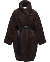 Magda Butrym - 06 Oversized Belted Coat - Lyst