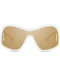 Loewe - Shield Frame Sunglasses - Lyst