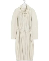 Lemaire - Vareuse Long-Sleeve Drawstring Dress - Lyst