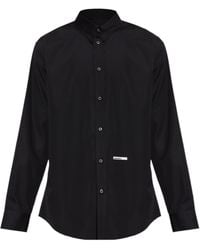 DSquared² - Logo Printed Buttoned Shirt - Lyst