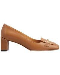 Tod's - Logo Engraved Pumps - Lyst