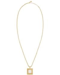 Ivi - Square Pendant Necklace - Lyst