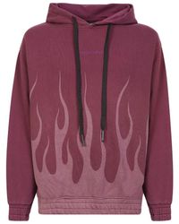 Vision Of Super - Flame Printed Hoodie - Lyst