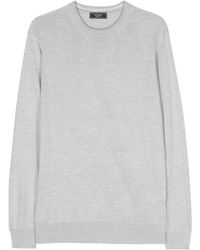 Peserico - Crew Neck Long Sleeve Sweater - Lyst