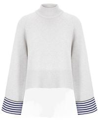 Brunello Cucinelli - High-Neck Long-Sleeved Knitwear - Lyst