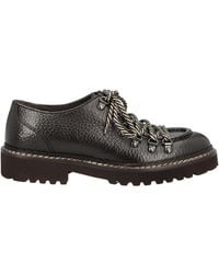 Doucal's - Round-Toe Lace-Up Casual Shoes - Lyst