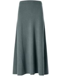 Zimmermann - Valiant Wool And Cashmere-Blend Knitted Midi Skirt - Lyst