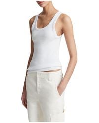 Vince - Scoop Neck Tank Top - Lyst