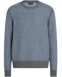 ZEGNA - Oasi Cashmere Crewneck Sweater - Lyst