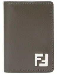 Fendi - Ff Squared Card Holder - Lyst