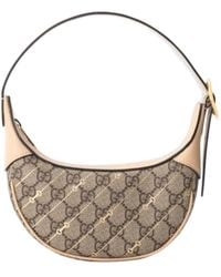 Gucci - Mini Ophidia Horsebit-Print Shoulder Bag - Lyst