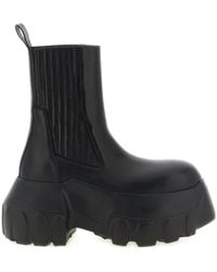 Rick Owens - Tower Beatle Mega Tractor Ankle Boots - Lyst