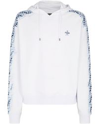 Fendi - Ff Motif Printed Drawstring Hoodie - Lyst