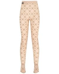 Marine Serre - All-Over Moon Printed Tights - Lyst