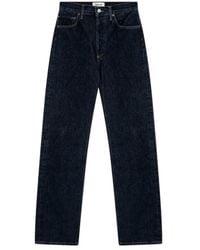 Agolde - Mid-Rise Straight Leg Jeans - Lyst