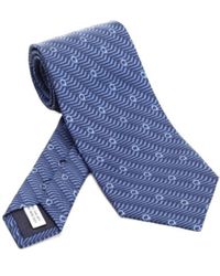 Ferragamo - Logo Tie - Lyst