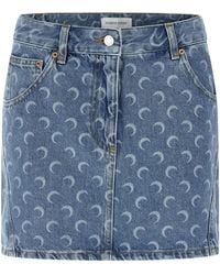Marine Serre - 'Moon' Skirt - Lyst