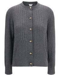 Bottega Veneta - Ribbed Cardigan - Lyst
