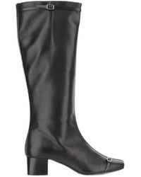 CAREL PARIS - 40Mm Starter Leather Boots - Lyst