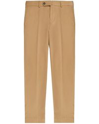 Incotex - Flat-Front Trousers - Lyst