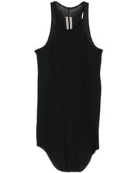 Rick Owens - Racer-Back Curved-Hem Top - Lyst