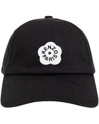 KENZO - Logo Patch Boke Flower Cap - Lyst