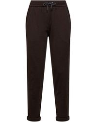 Brunello Cucinelli - Drawstring Tapered Sweatpants - Lyst