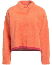Jacquemus - Two-Tone Knit Sweater - Lyst