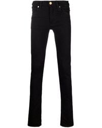 Versace - Logo Patch Slim-Fit Jeans - Lyst