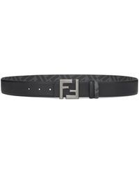 Fendi - Ff Squared Reversible Belt - Lyst