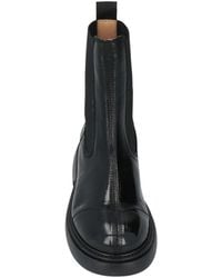 Ganni - Simple Chunky Heel Ankle Boots - Lyst