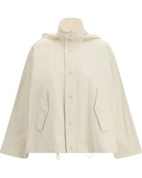 Fabiana Filippi - Hooded A-Line Waterproof Coat - Lyst