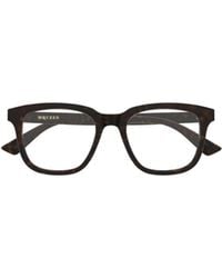 McQueen - Eyewear Square Frame Glasses - Lyst