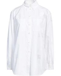 Burberry - Minimalist Solid-Color Long-Sleeve Shirt - Lyst