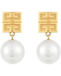 Givenchy - 4G Pendant Stud Earrings - Lyst