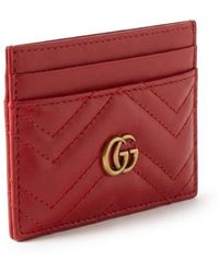 Gucci - Gg Marmont Card Case - Lyst