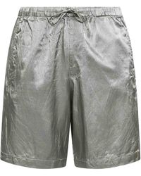 Dries Van Noten - Loose Fit Elasticated Shorts - Lyst