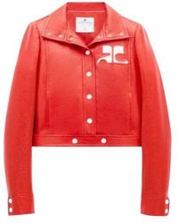 Courreges - Reedition" Vinyl Jacket - Lyst
