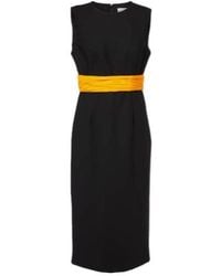 Carolina Herrera - Wool Cocktail Dress - Lyst